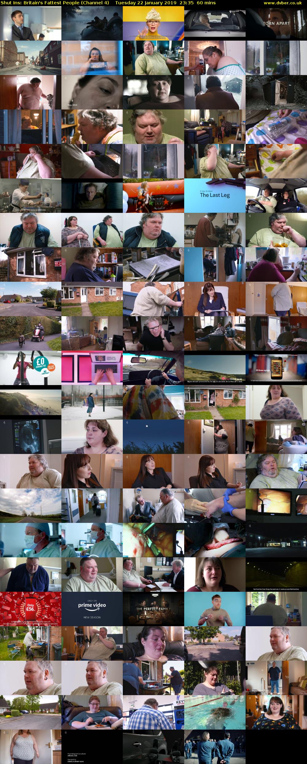 Shut Ins: Britain's Fattest People (Channel 4) Tuesday 22 January 2019 23:35 - 00:35