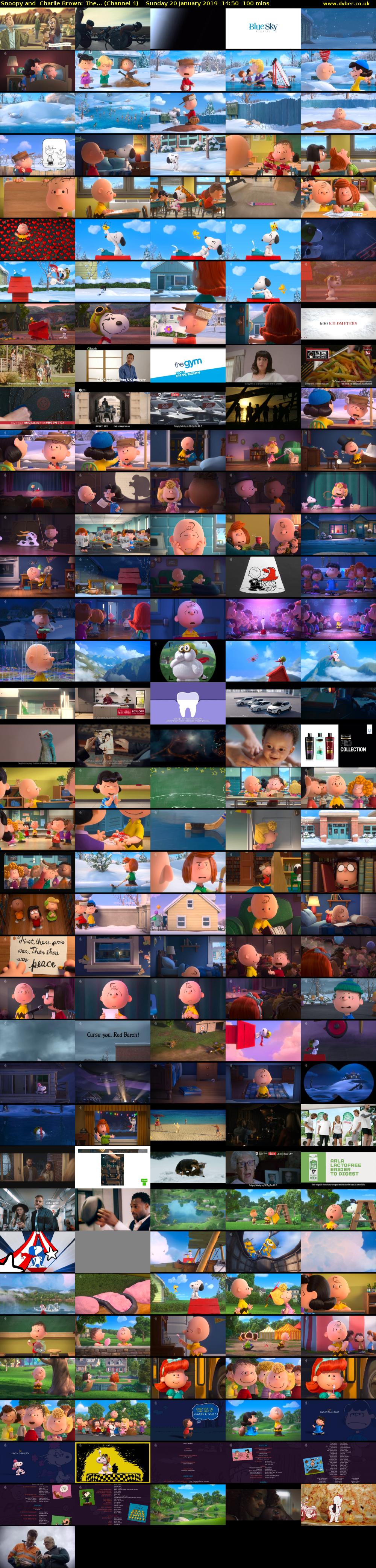 Snoopy and  Charlie Brown: The... (Channel 4) Sunday 20 January 2019 14:50 - 16:30