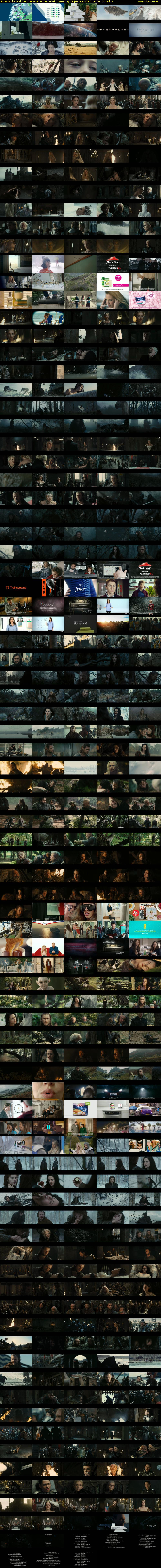 Snow White and the Huntsman (Channel 4) Saturday 21 January 2017 18:40 - 21:00