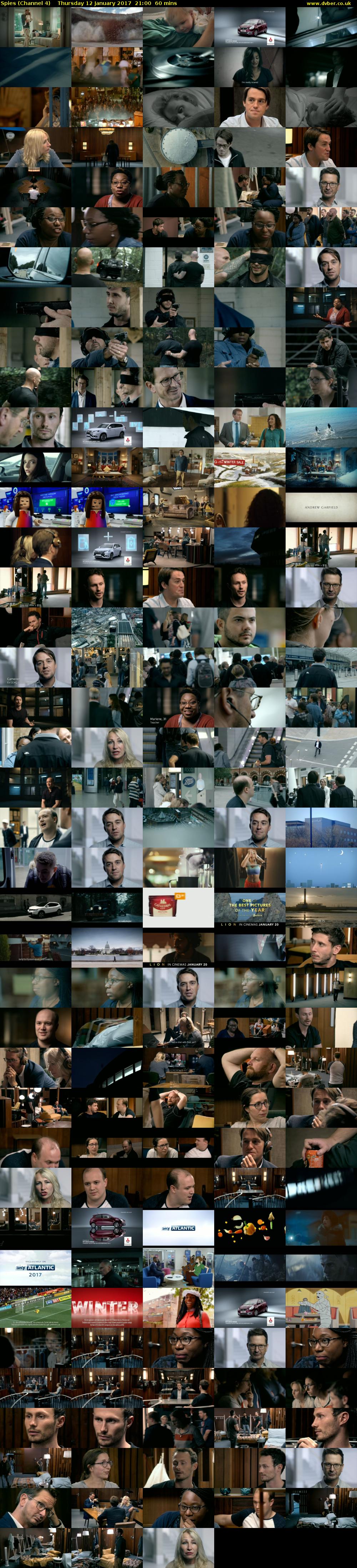 Spies (Channel 4) Thursday 12 January 2017 21:00 - 22:00