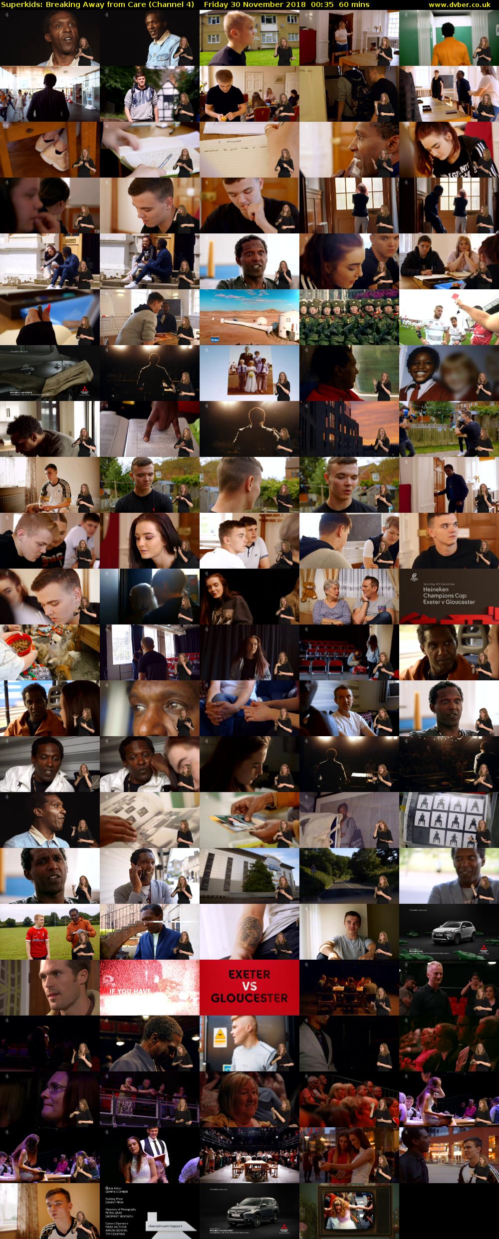 Superkids: Breaking Away from Care (Channel 4) Friday 30 November 2018 00:35 - 01:35