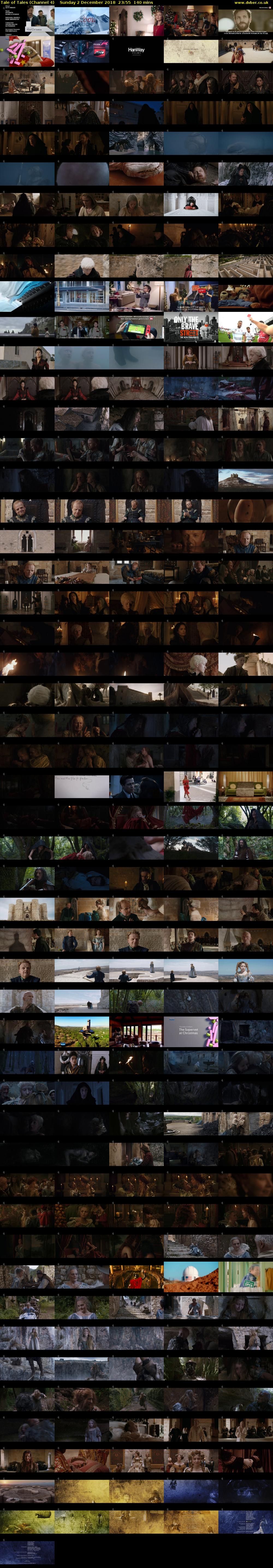 Tale of Tales (Channel 4) Sunday 2 December 2018 23:55 - 02:15