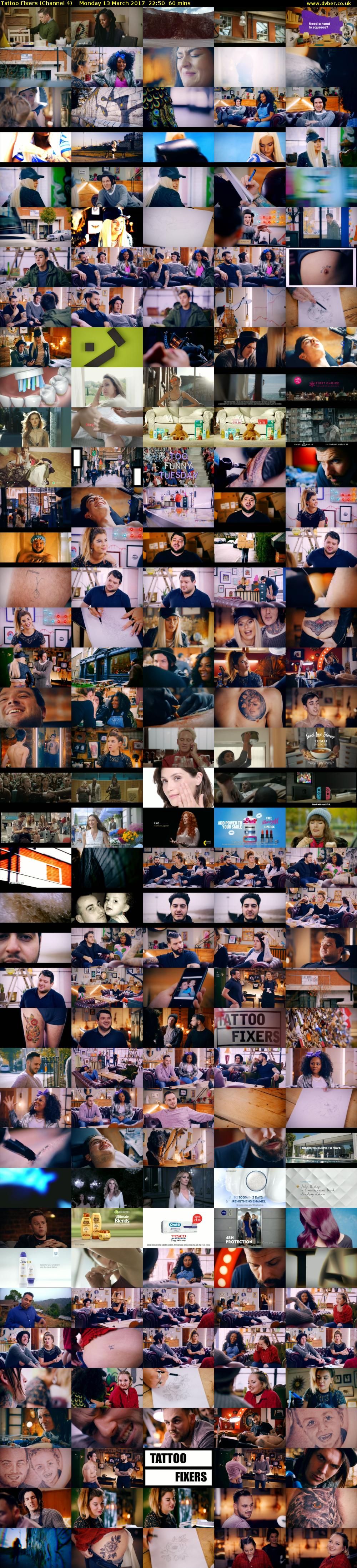 Tattoo Fixers (Channel 4) Monday 13 March 2017 22:50 - 23:50