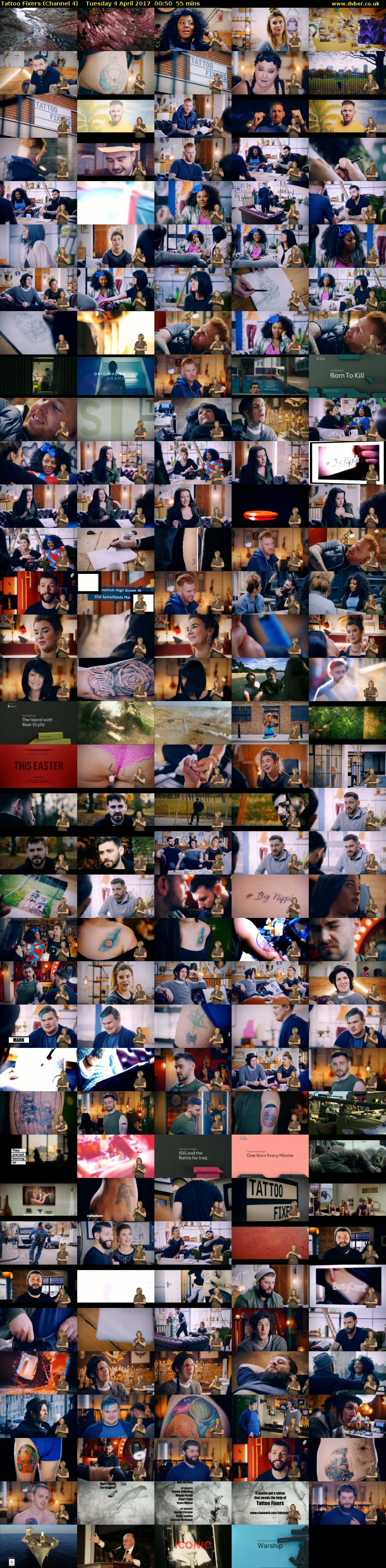 Tattoo Fixers (Channel 4) Tuesday 4 April 2017 00:50 - 01:45