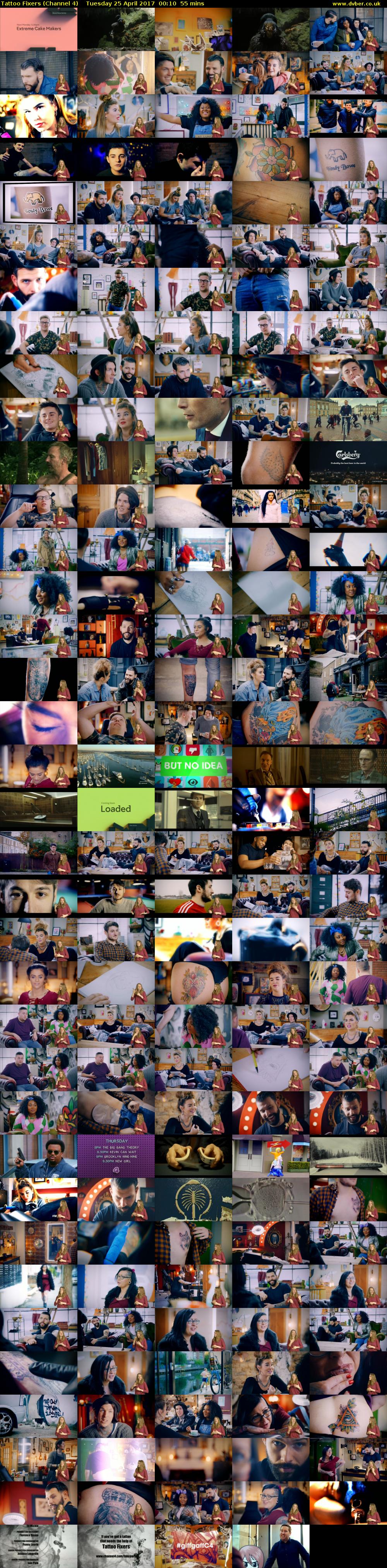 Tattoo Fixers (Channel 4) Tuesday 25 April 2017 00:10 - 01:05