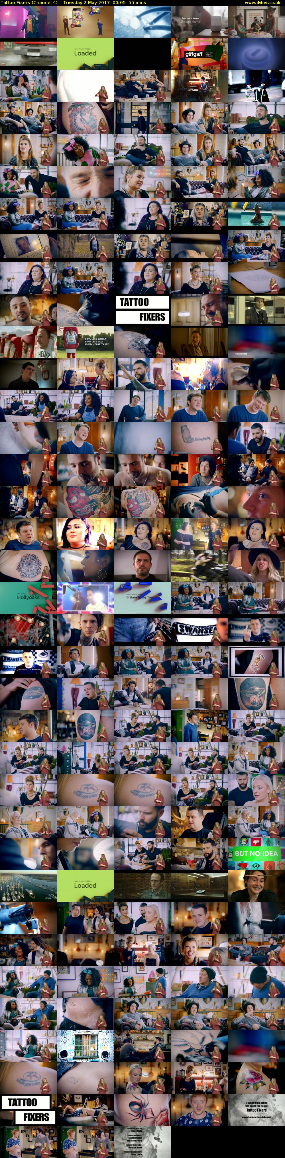 Tattoo Fixers (Channel 4) Tuesday 2 May 2017 00:05 - 01:00