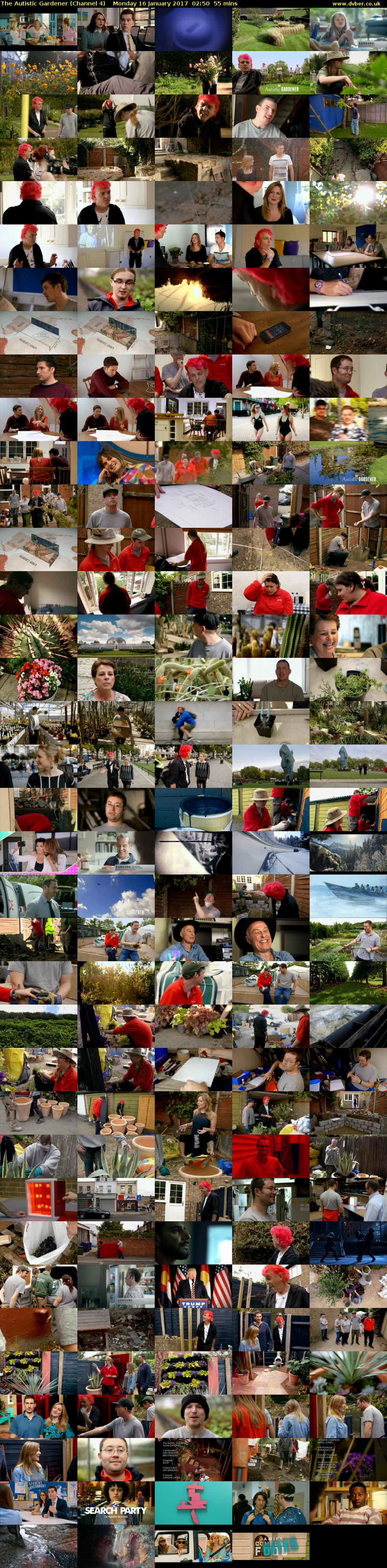 The Autistic Gardener (Channel 4) Monday 16 January 2017 02:50 - 03:45