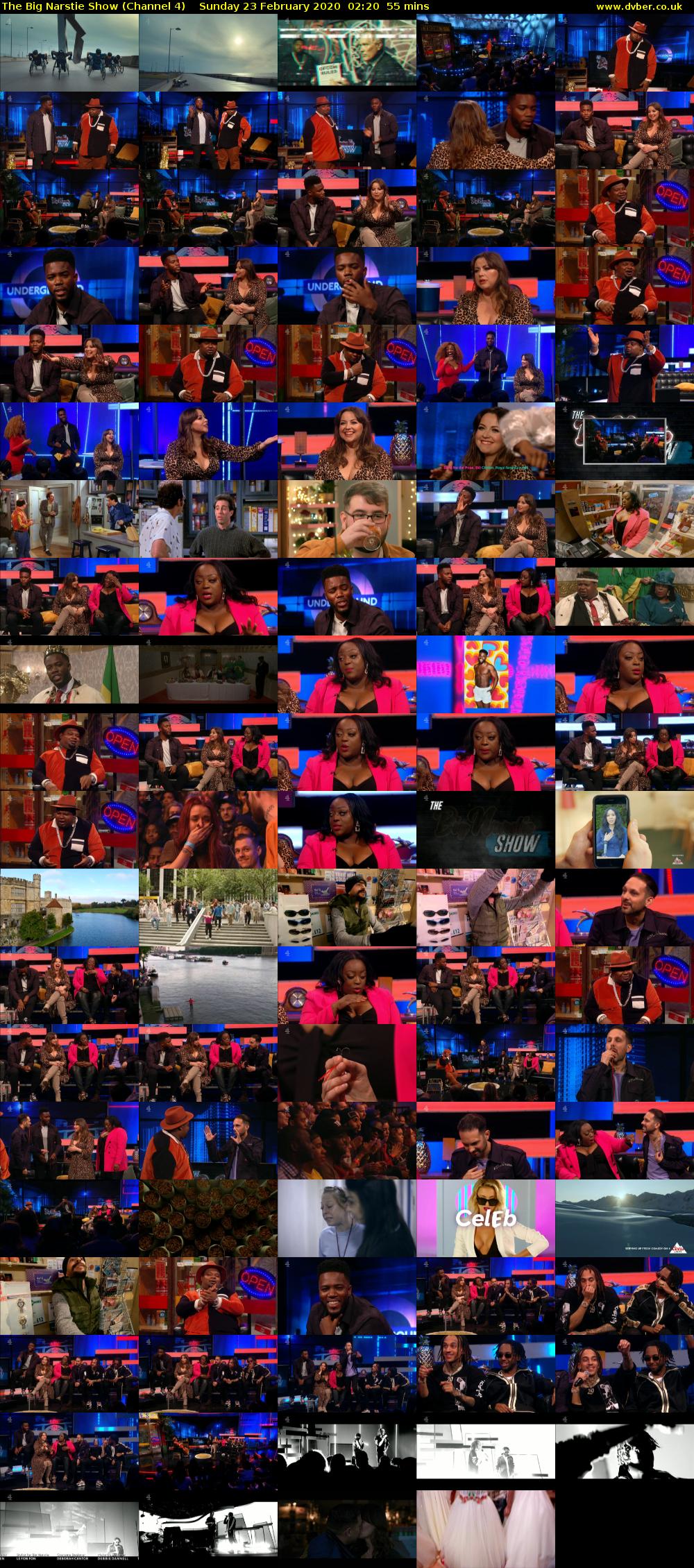 The Big Narstie Show (Channel 4) Sunday 23 February 2020 02:20 - 03:15