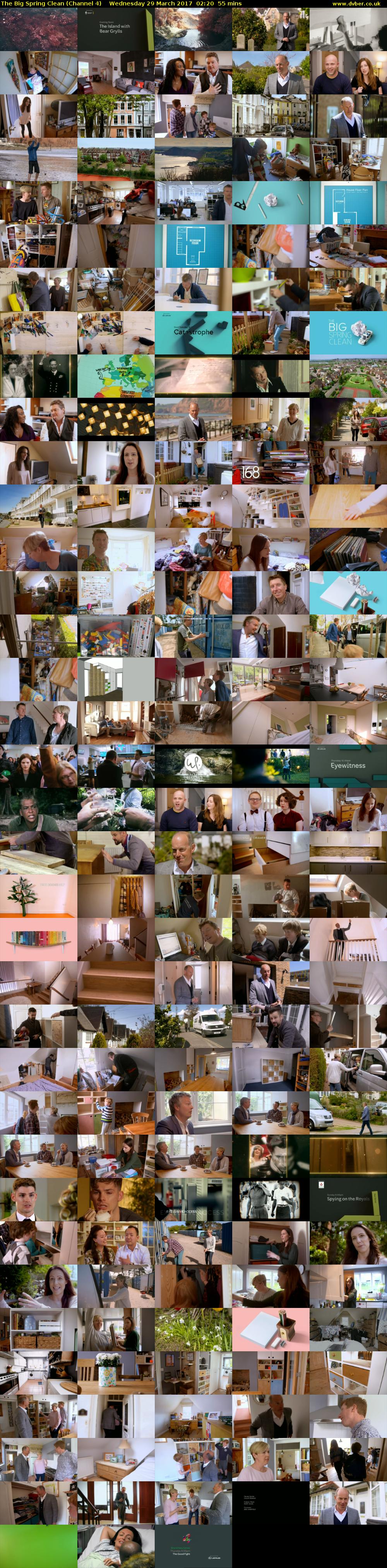 The Big Spring Clean (Channel 4) Wednesday 29 March 2017 02:20 - 03:15