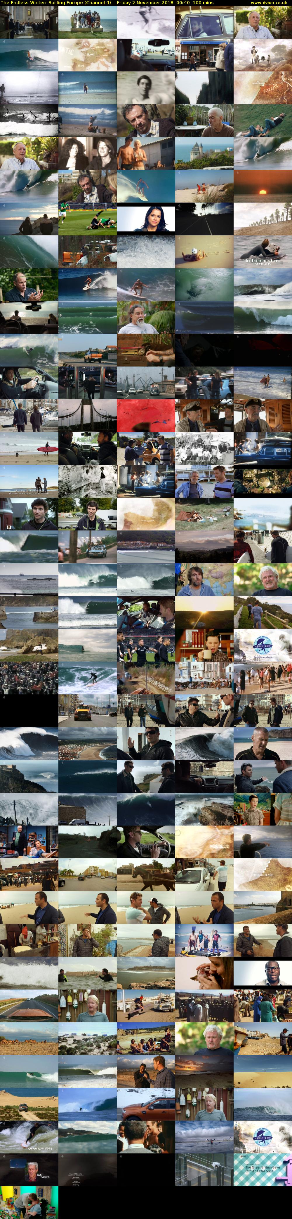 The Endless Winter: Surfing Europe (Channel 4) Friday 2 November 2018 00:40 - 02:20
