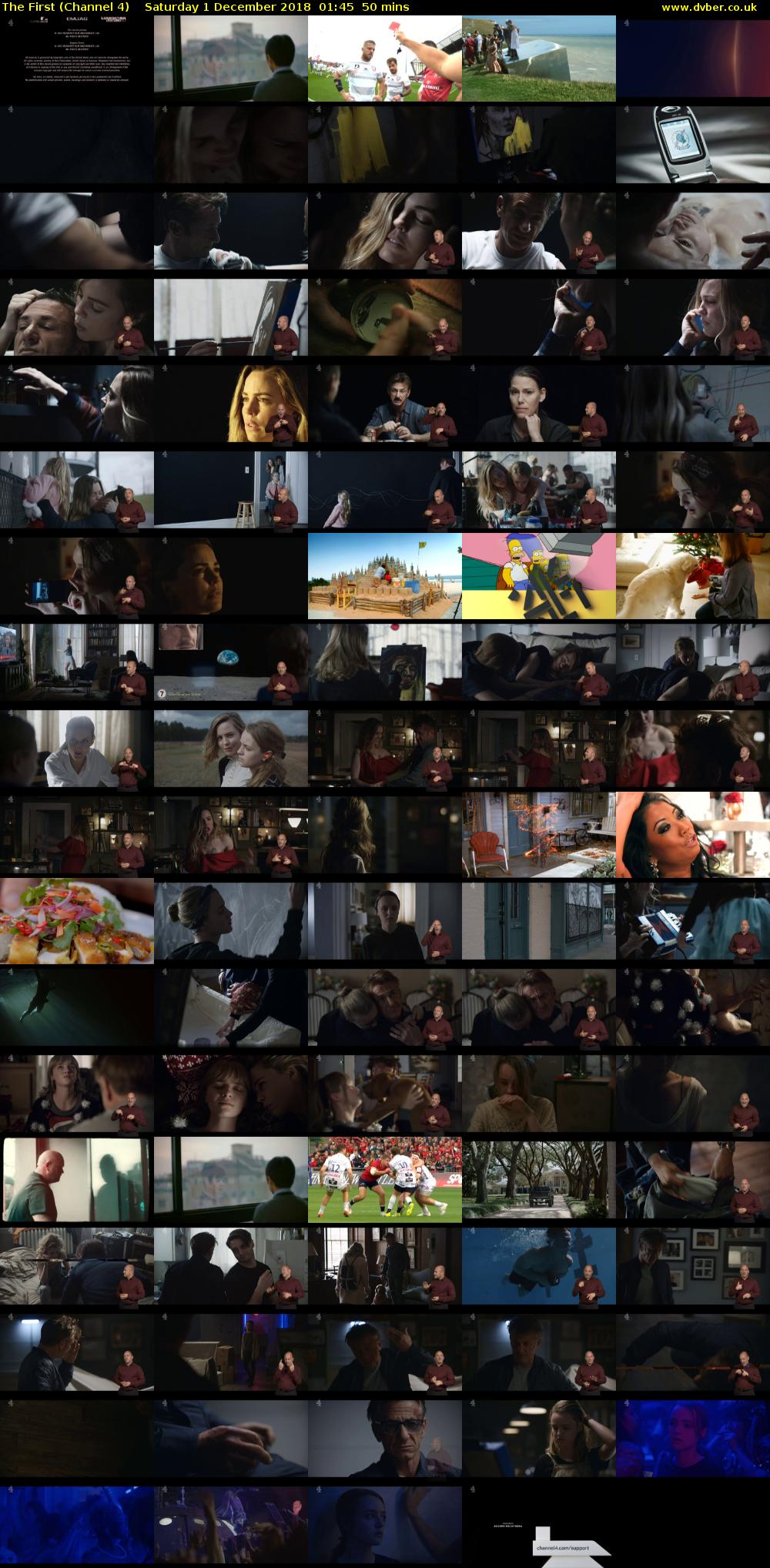 The First (Channel 4) Saturday 1 December 2018 01:45 - 02:35