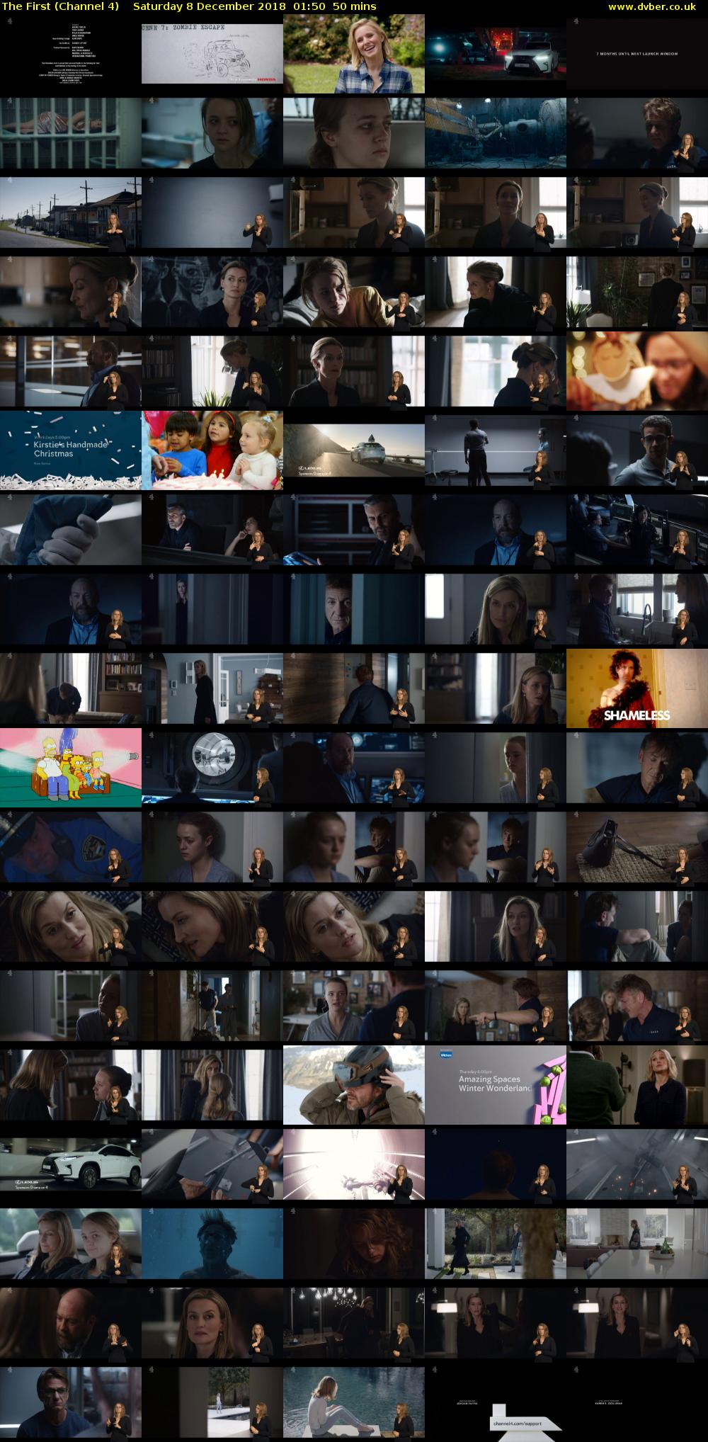 The First (Channel 4) Saturday 8 December 2018 01:50 - 02:40