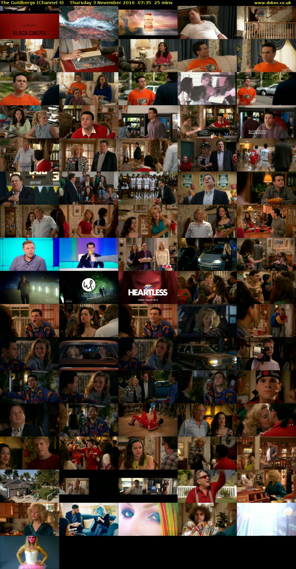 The Goldbergs (Channel 4) Thursday 3 November 2016 07:35 - 08:00