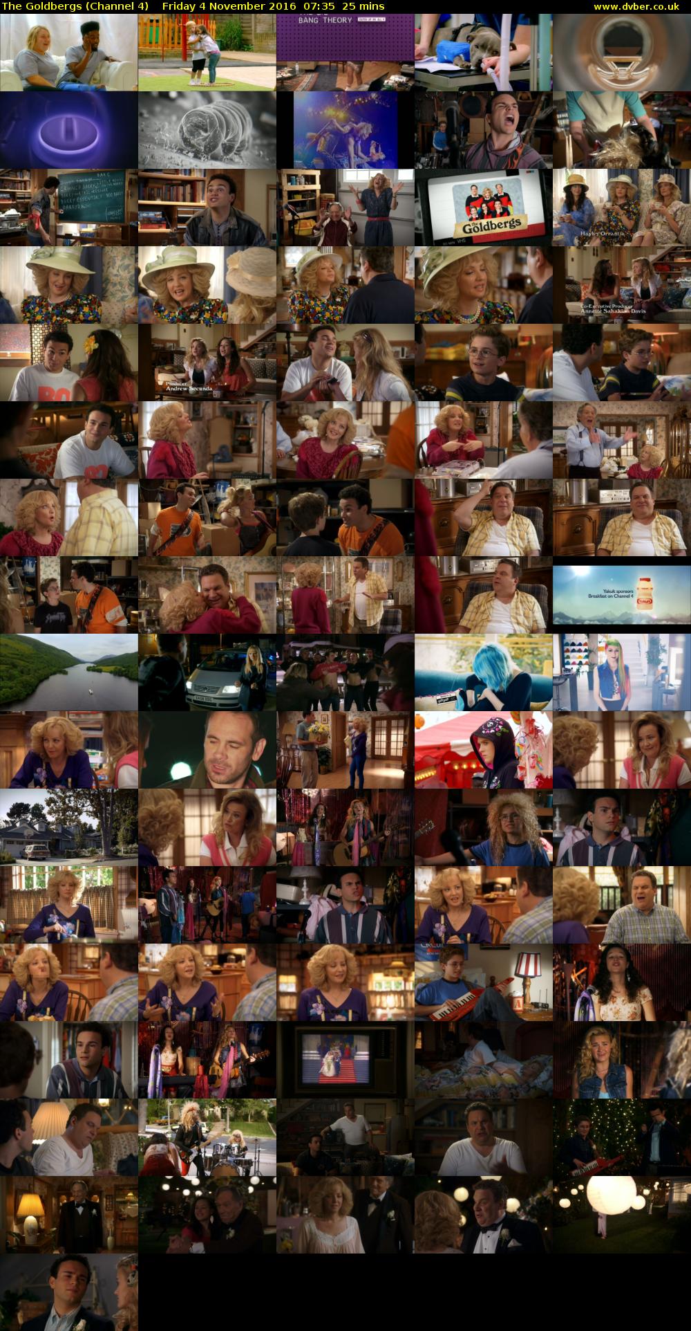 The Goldbergs (Channel 4) Friday 4 November 2016 07:35 - 08:00