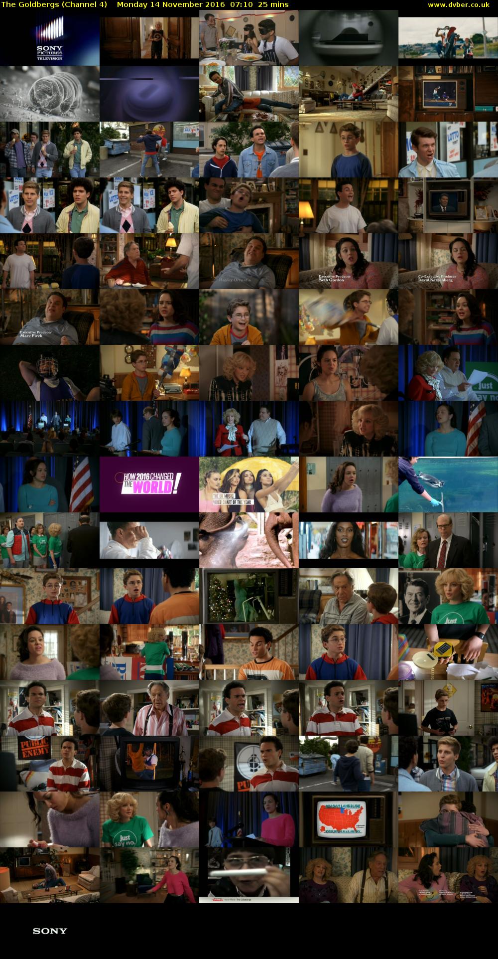The Goldbergs (Channel 4) Monday 14 November 2016 07:10 - 07:35