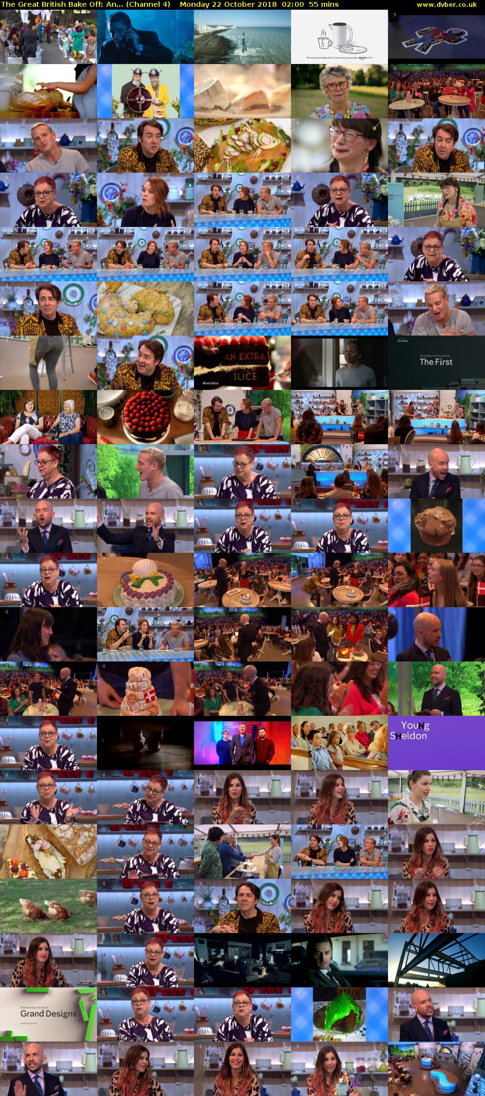 The Great British Bake Off: An... (Channel 4) Monday 22 October 2018 02:00 - 02:55