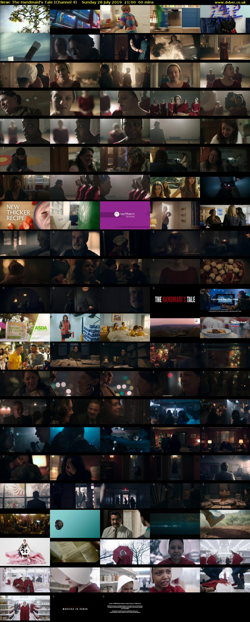 The Handmaid's Tale (Channel 4) Sunday 28 July 2019 21:00 - 22:00