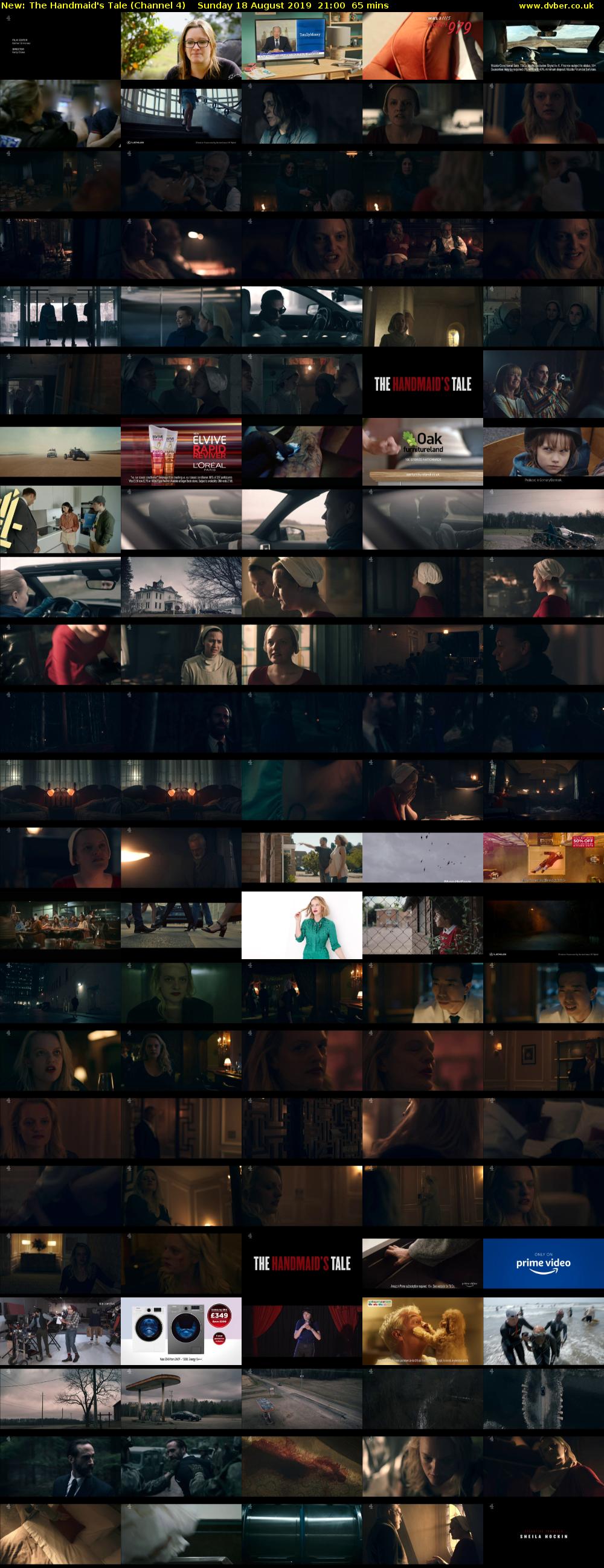 The Handmaid's Tale (Channel 4) Sunday 18 August 2019 21:00 - 22:05