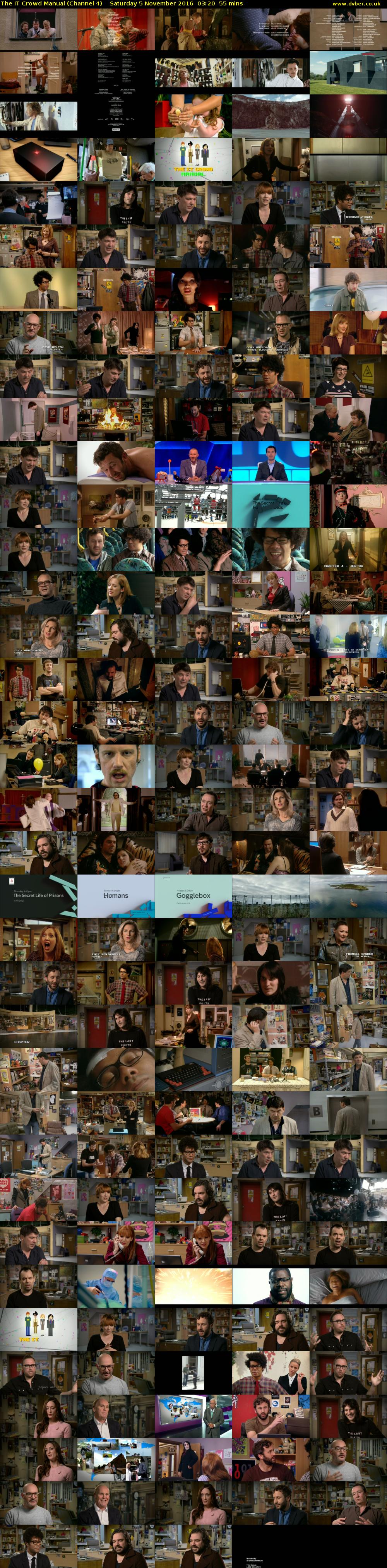 The IT Crowd Manual (Channel 4) Saturday 5 November 2016 03:20 - 04:15