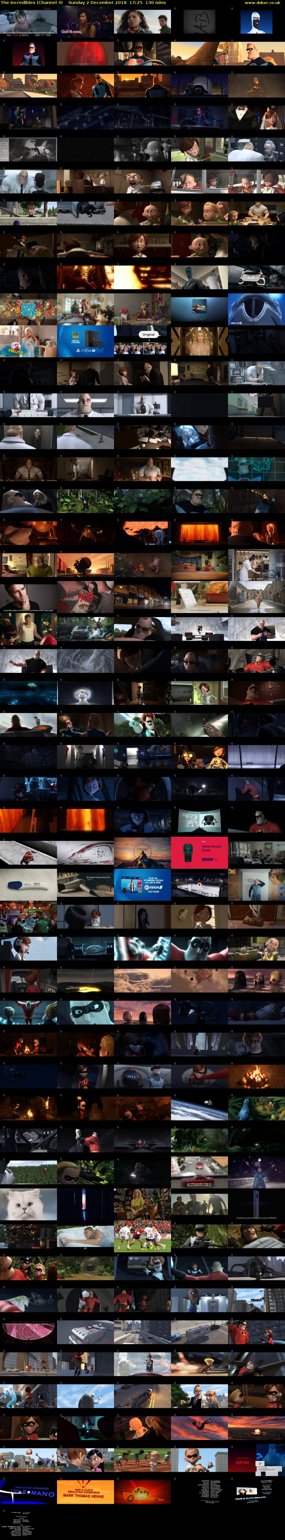 The Incredibles (Channel 4) Sunday 2 December 2018 17:25 - 19:35