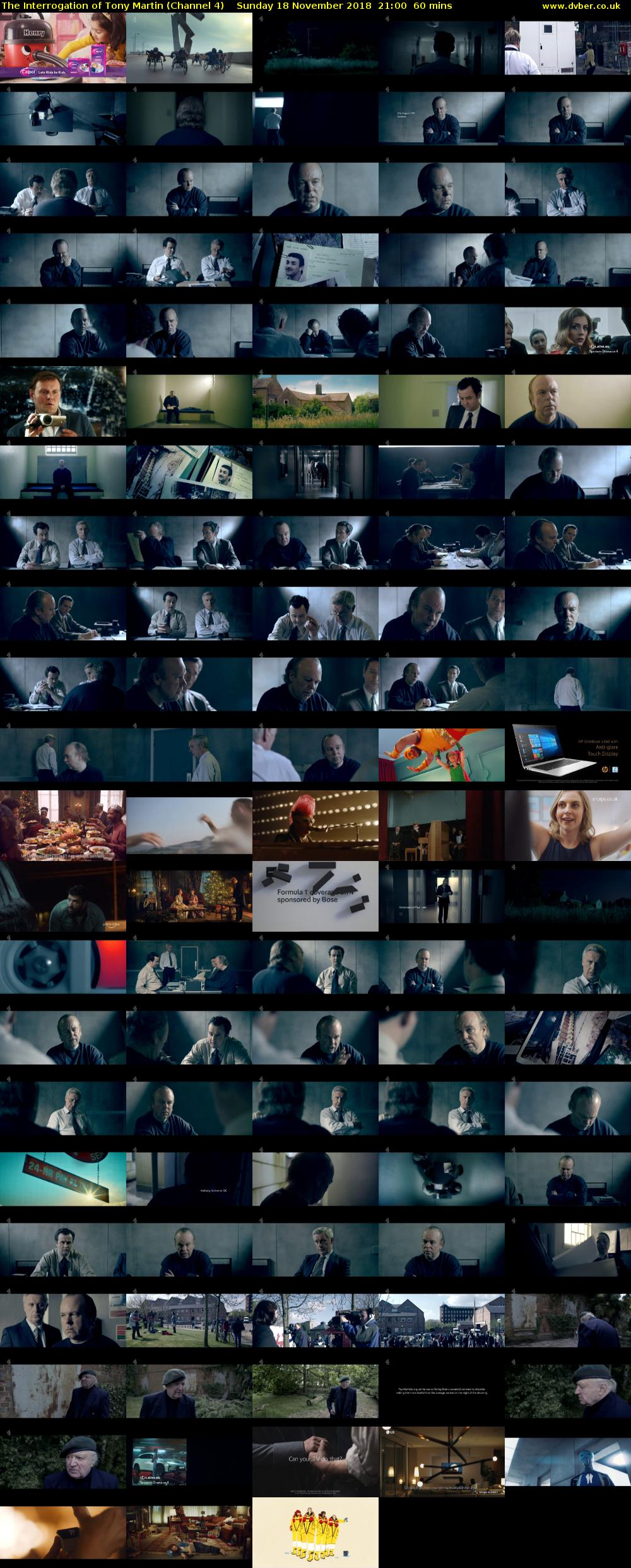 The Interrogation of Tony Martin (Channel 4) Sunday 18 November 2018 21:00 - 22:00