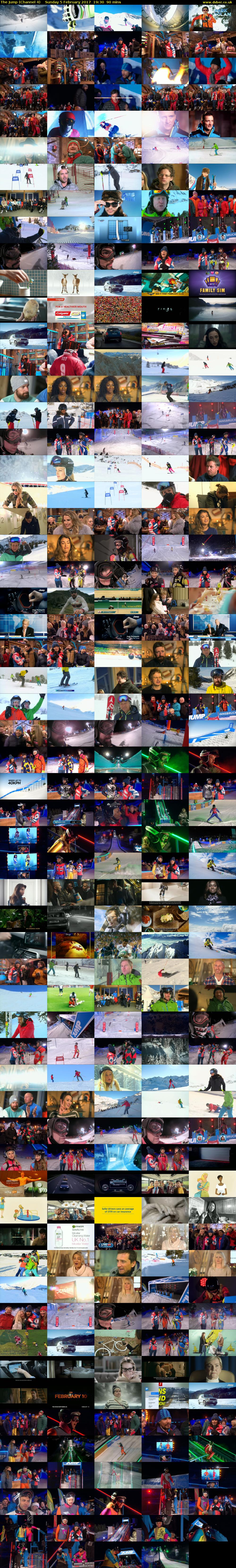 The Jump (Channel 4) Sunday 5 February 2017 19:30 - 21:00