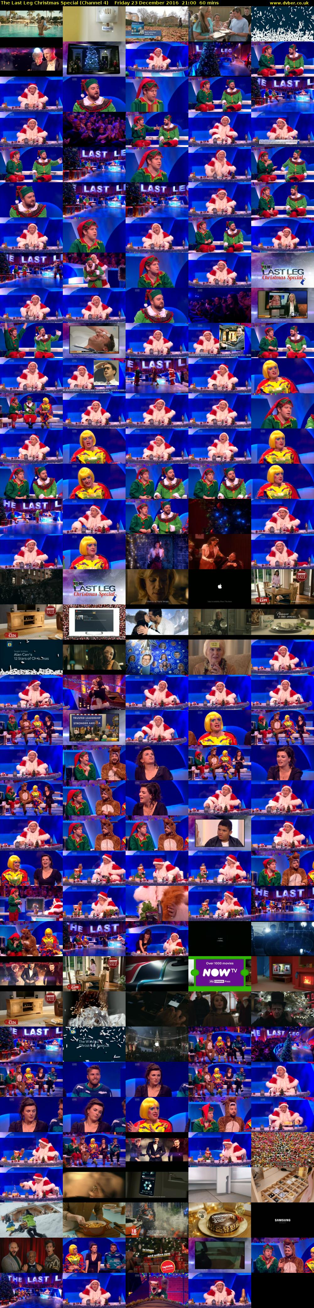 The Last Leg Christmas Special (Channel 4) Friday 23 December 2016 21:00 - 22:00