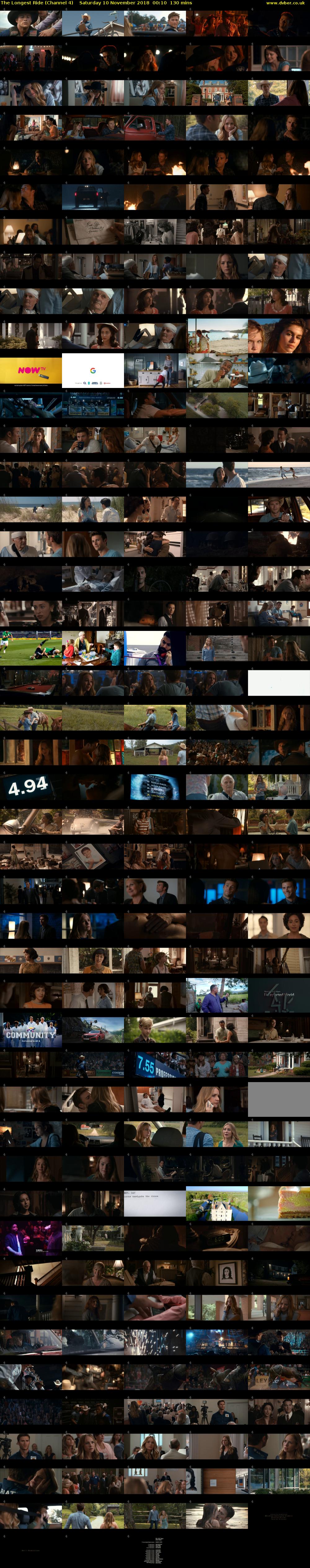 The Longest Ride (Channel 4) Saturday 10 November 2018 00:10 - 02:20