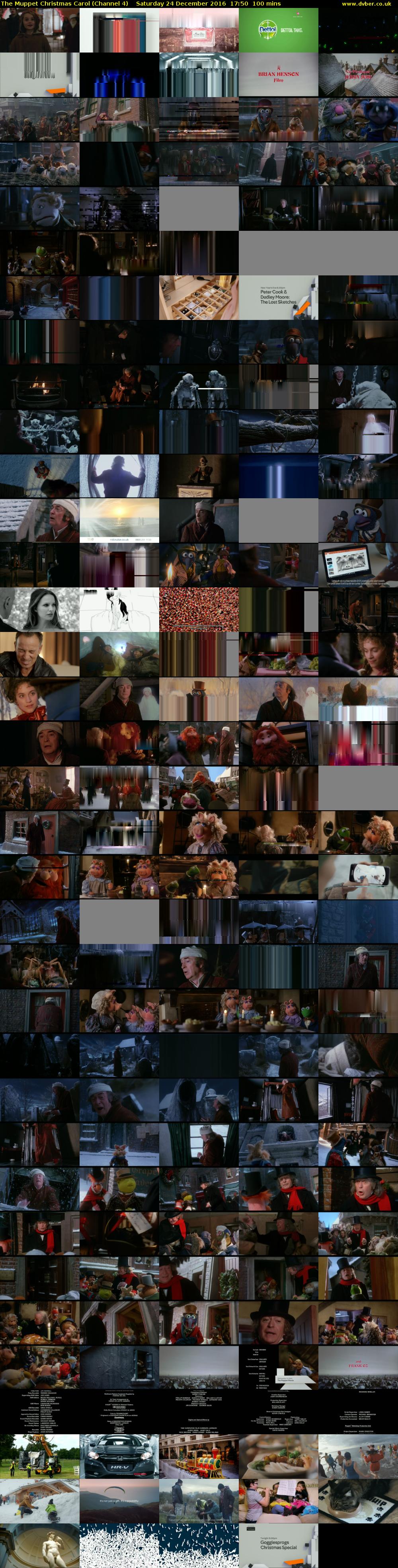 The Muppet Christmas Carol (Channel 4) Saturday 24 December 2016 17:50 - 19:30