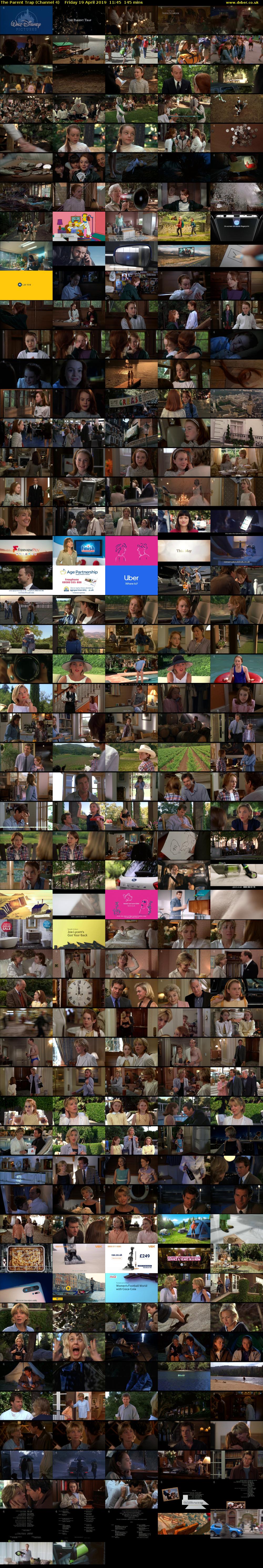 The Parent Trap (Channel 4) Friday 19 April 2019 11:45 - 14:10