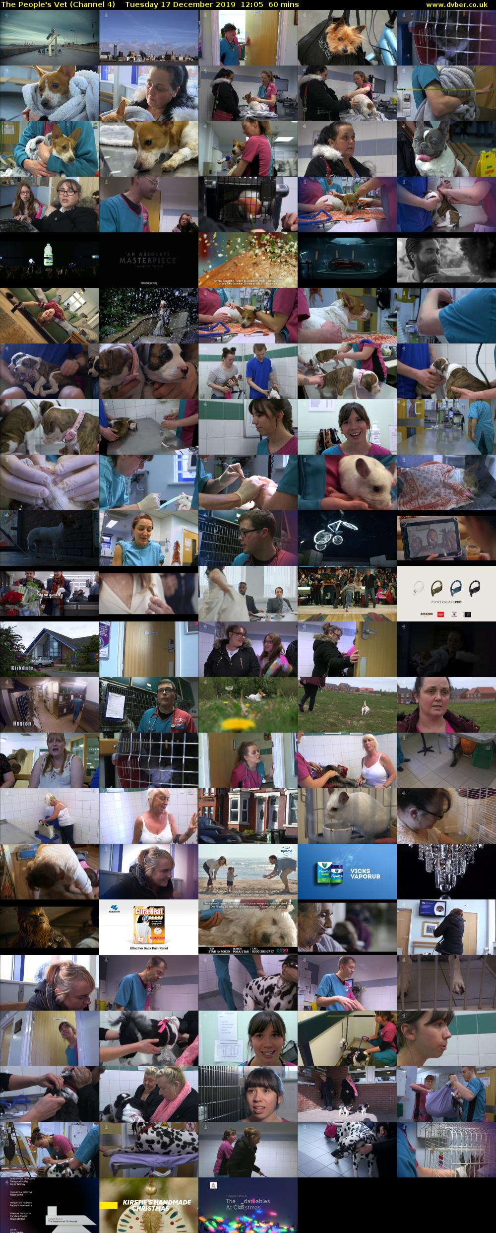 The People's Vet (Channel 4) Tuesday 17 December 2019 12:05 - 13:05