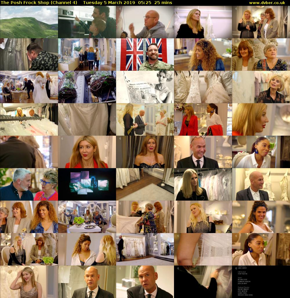 The Posh Frock Shop (Channel 4) Tuesday 5 March 2019 05:25 - 05:50