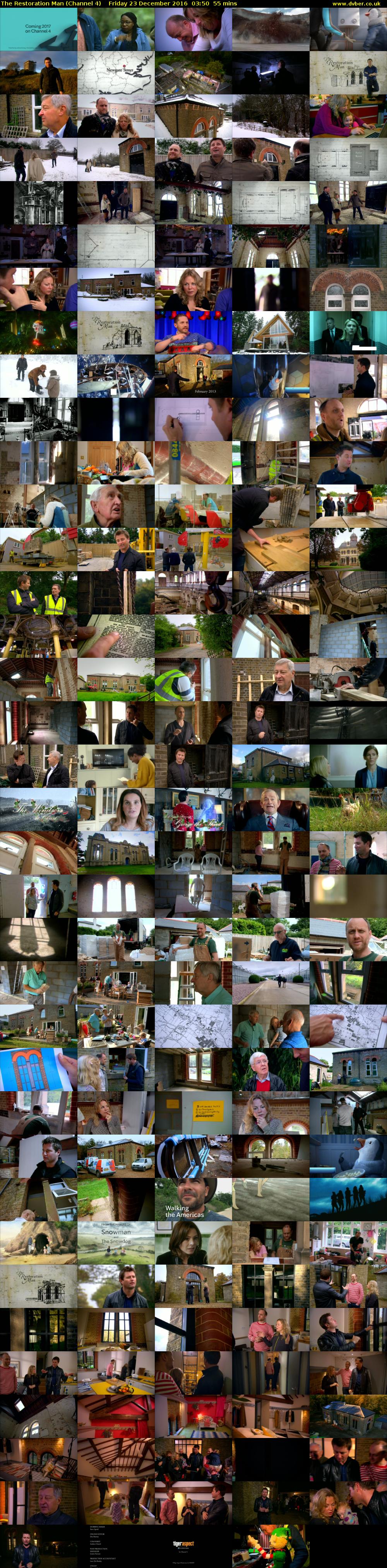 The Restoration Man (Channel 4) Friday 23 December 2016 03:50 - 04:45