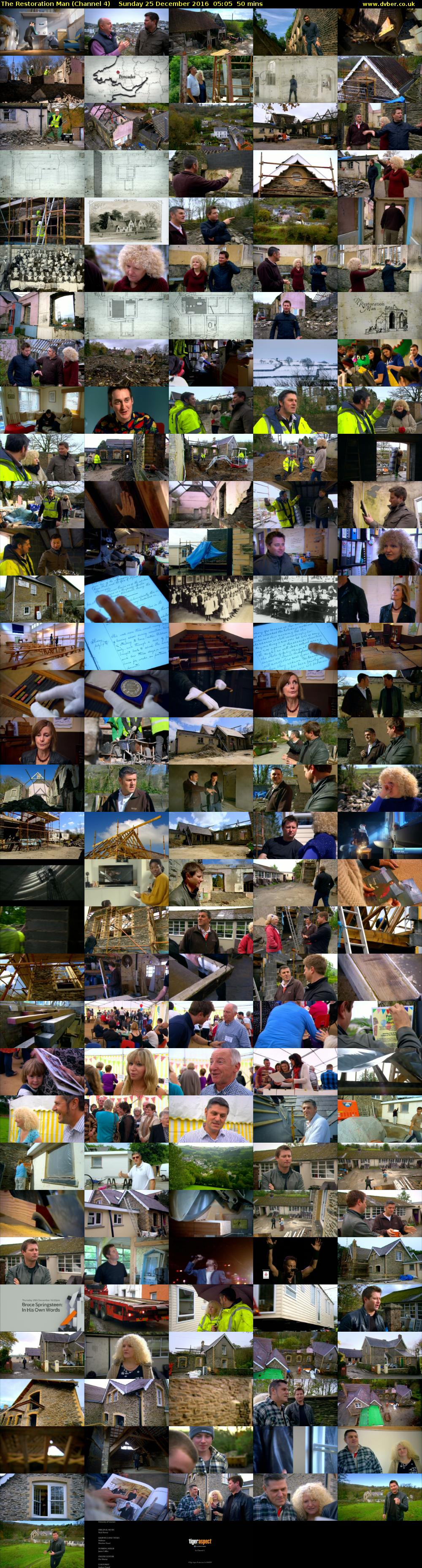 The Restoration Man (Channel 4) Sunday 25 December 2016 05:05 - 05:55