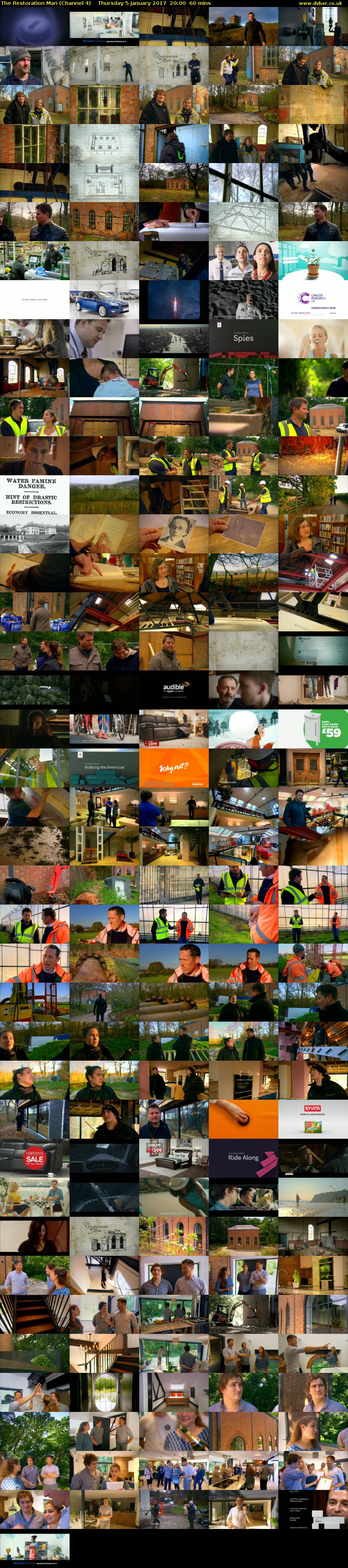 The Restoration Man (Channel 4) Thursday 5 January 2017 20:00 - 21:00