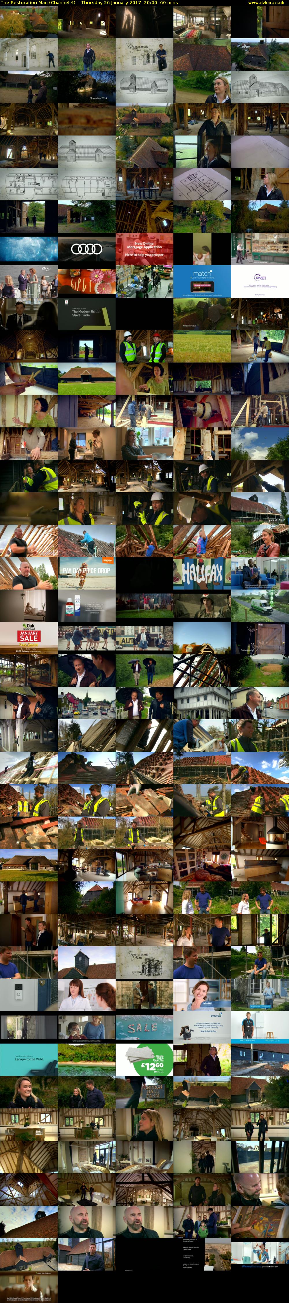 The Restoration Man (Channel 4) Thursday 26 January 2017 20:00 - 21:00