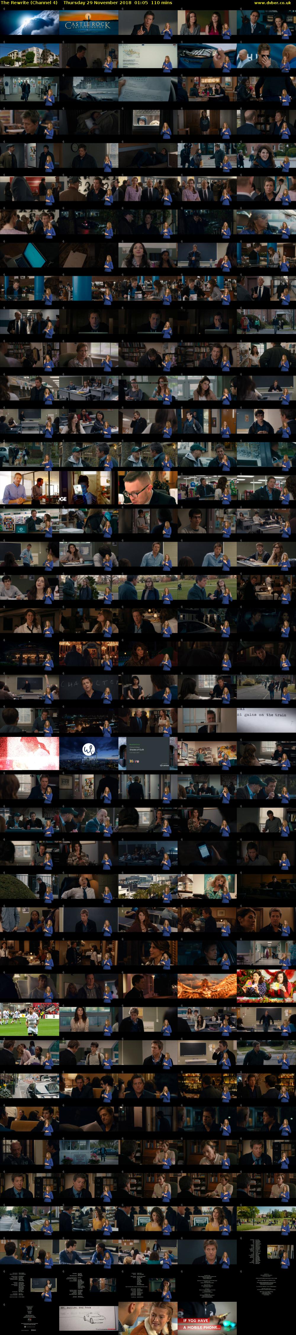 The Rewrite (Channel 4) Thursday 29 November 2018 01:05 - 02:55