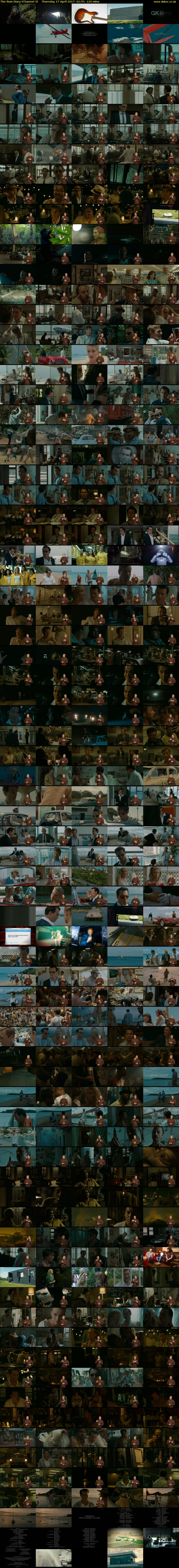 The Rum Diary (Channel 4) Thursday 27 April 2017 01:55 - 03:55