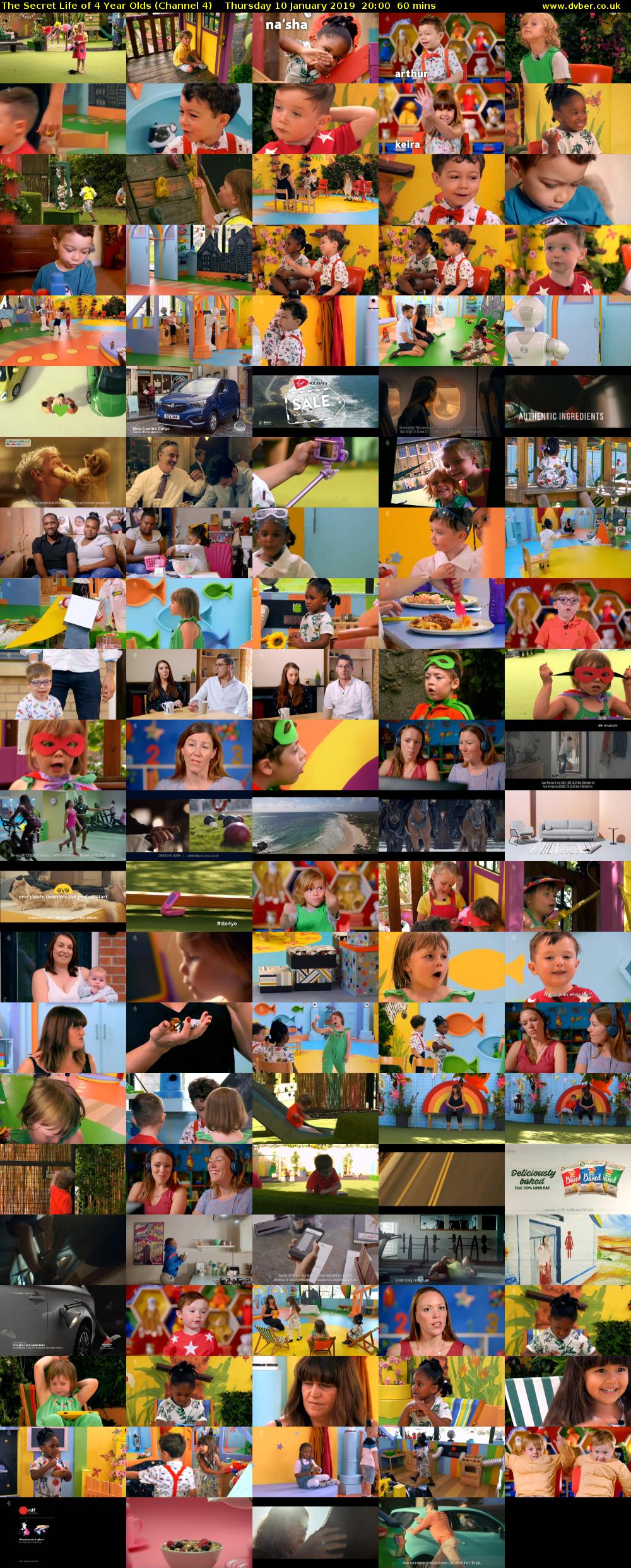 The Secret Life of 4 Year Olds (Channel 4) Thursday 10 January 2019 20:00 - 21:00