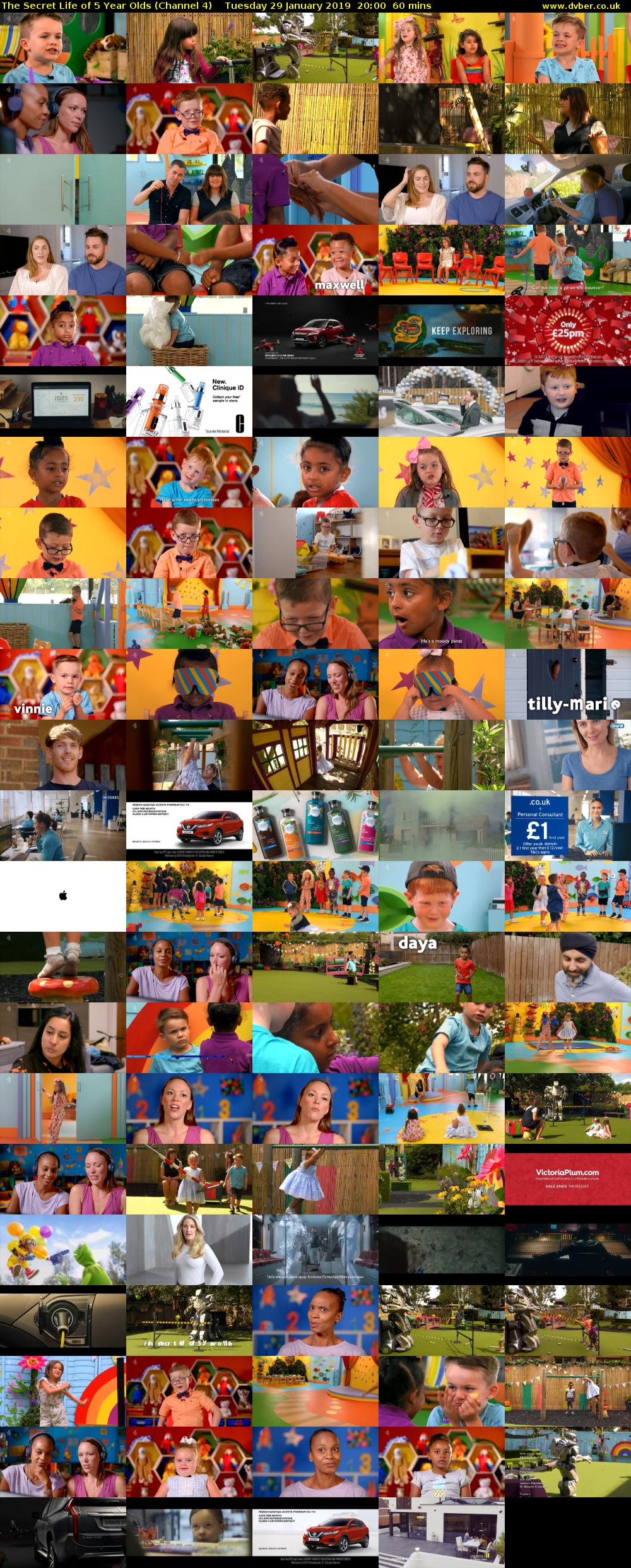 The Secret Life of 5 Year Olds (Channel 4) Tuesday 29 January 2019 20:00 - 21:00