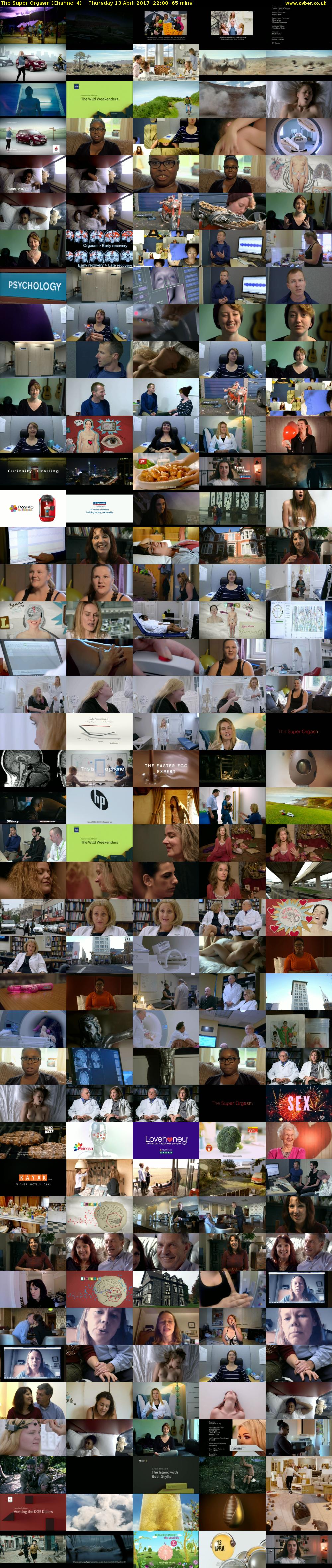 The Super Orgasm (Channel 4) Thursday 13 April 2017 22:00 - 23:05