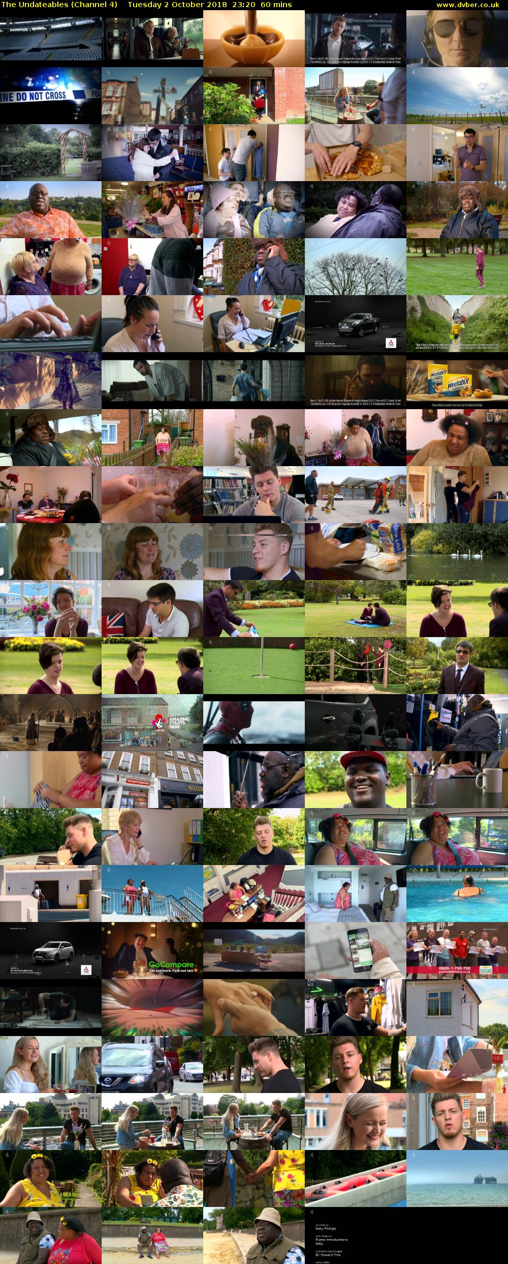 The Undateables (Channel 4) Tuesday 2 October 2018 23:20 - 00:20