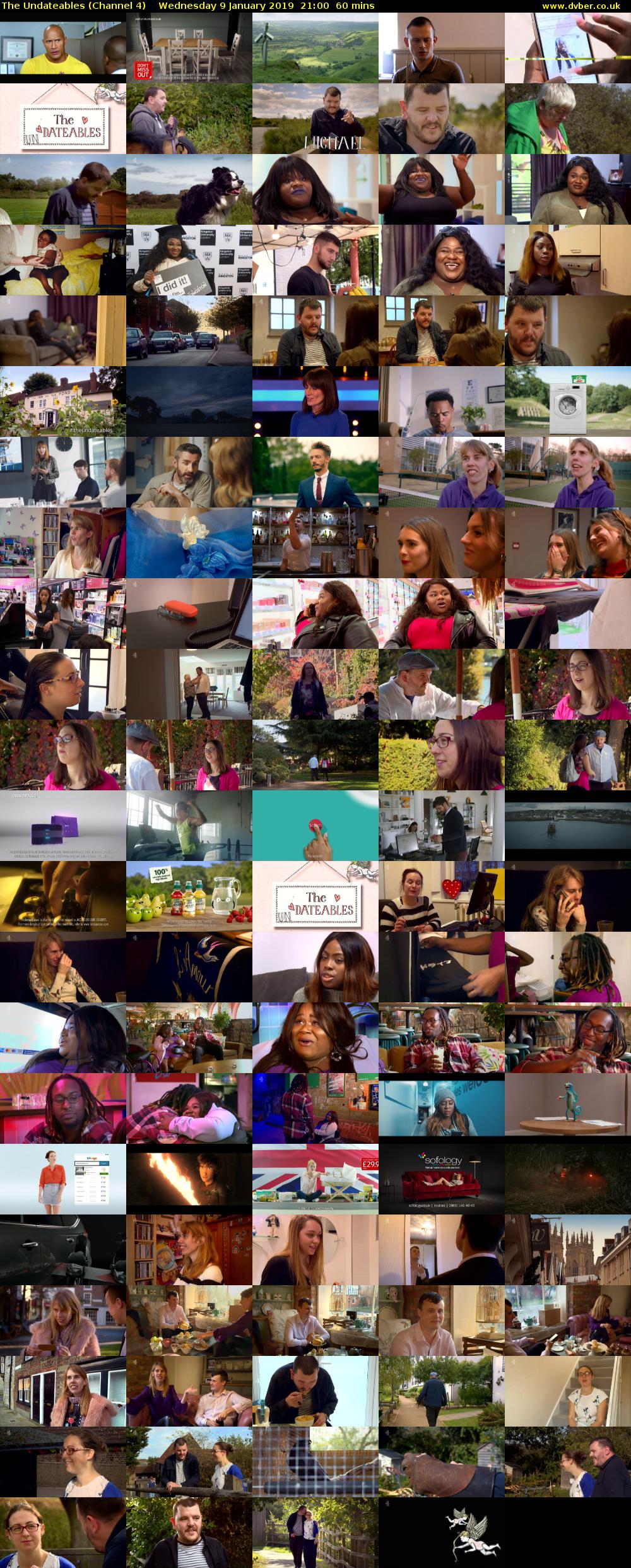 The Undateables (Channel 4) Wednesday 9 January 2019 21:00 - 22:00