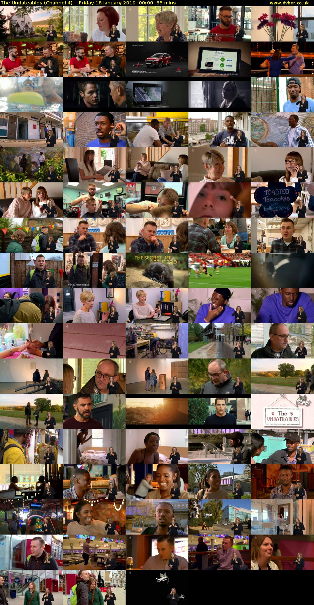 The Undateables (Channel 4) Friday 18 January 2019 00:00 - 00:55