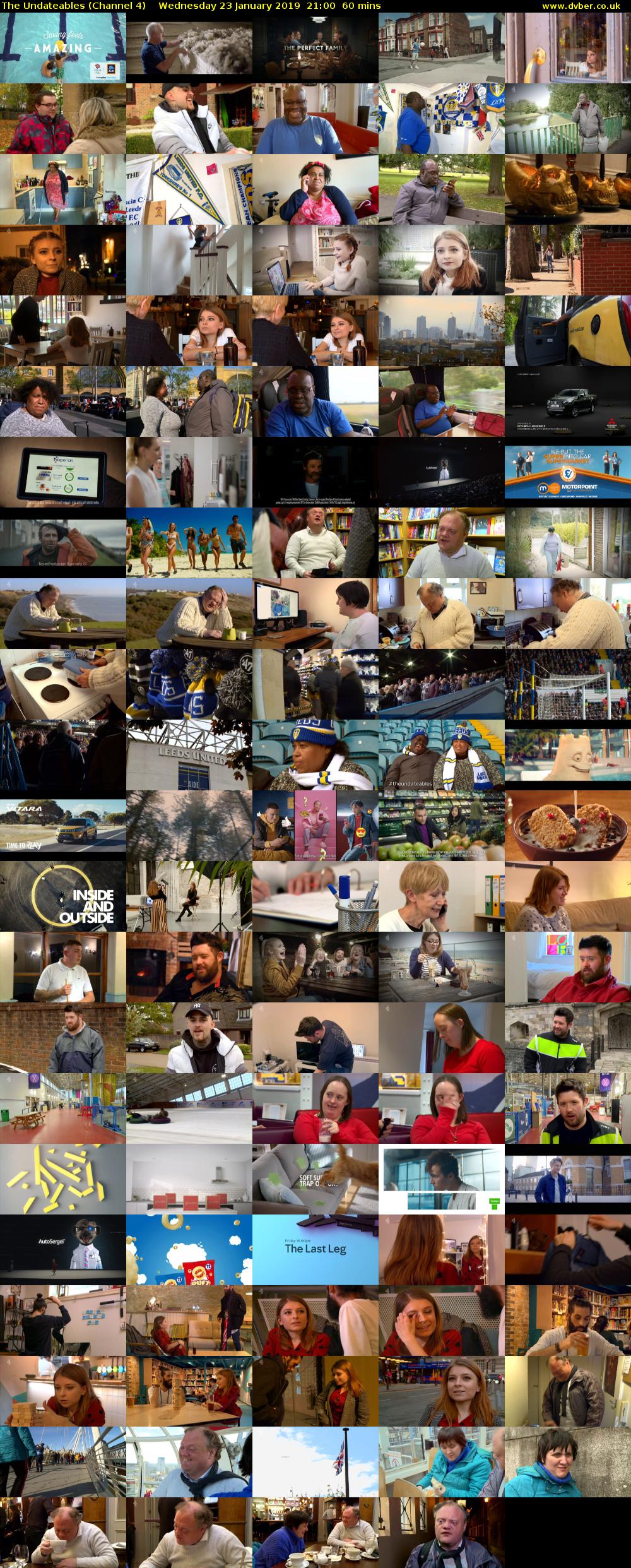 The Undateables (Channel 4) Wednesday 23 January 2019 21:00 - 22:00