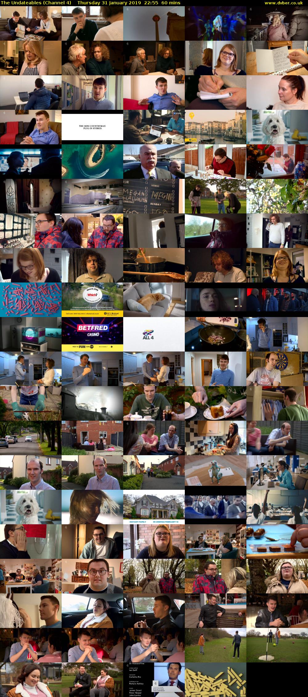 The Undateables (Channel 4) Thursday 31 January 2019 22:55 - 23:55