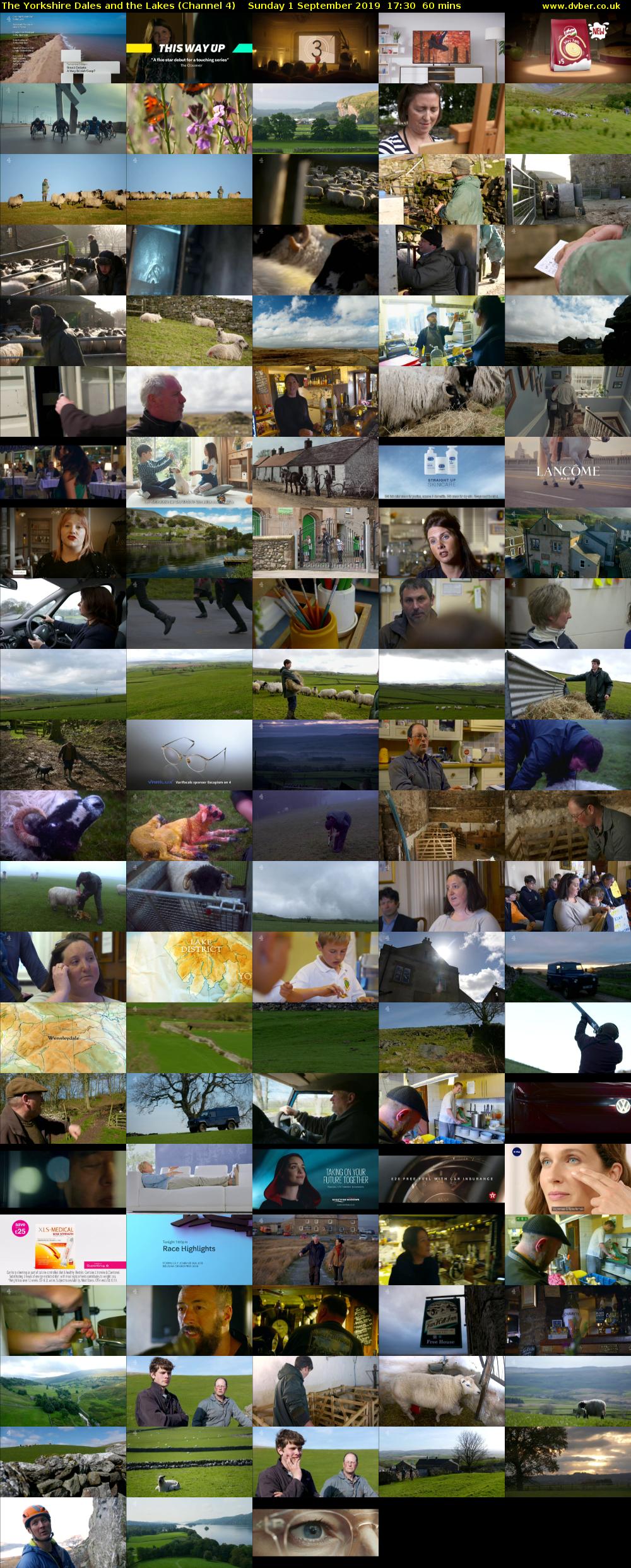 The Yorkshire Dales and the Lakes (Channel 4) Sunday 1 September 2019 17:30 - 18:30