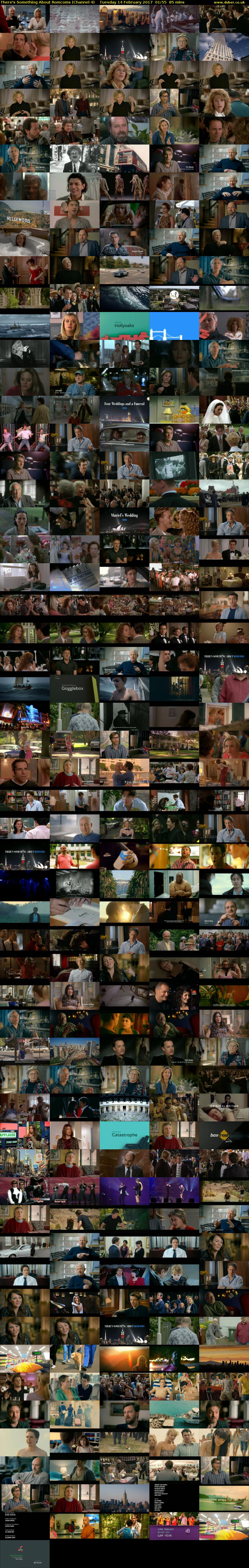 There's Something About Romcoms (Channel 4) Tuesday 14 February 2017 01:55 - 03:20