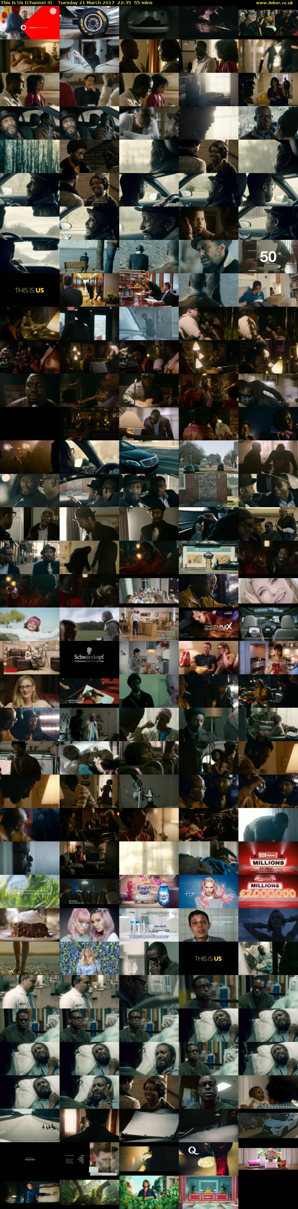 This Is Us (Channel 4) Tuesday 21 March 2017 22:35 - 23:30