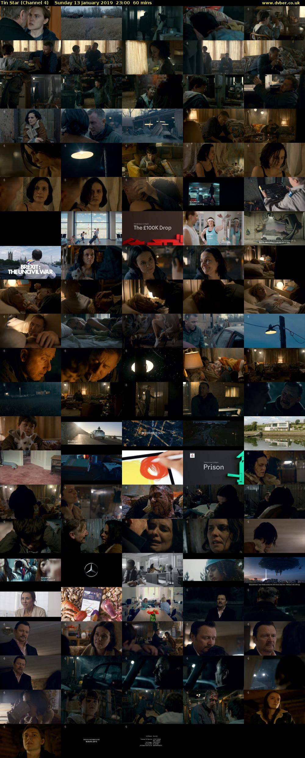 Tin Star (Channel 4) Sunday 13 January 2019 23:00 - 00:00